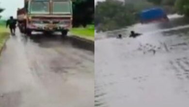 Telangana: Google Map lead truck into water body; driver escapes narrowly
