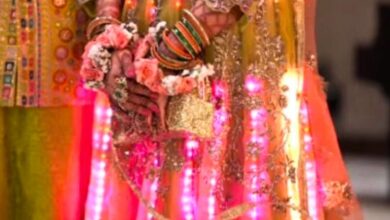 Watch: LED lights in Pakistan bride's lehenga turn heads