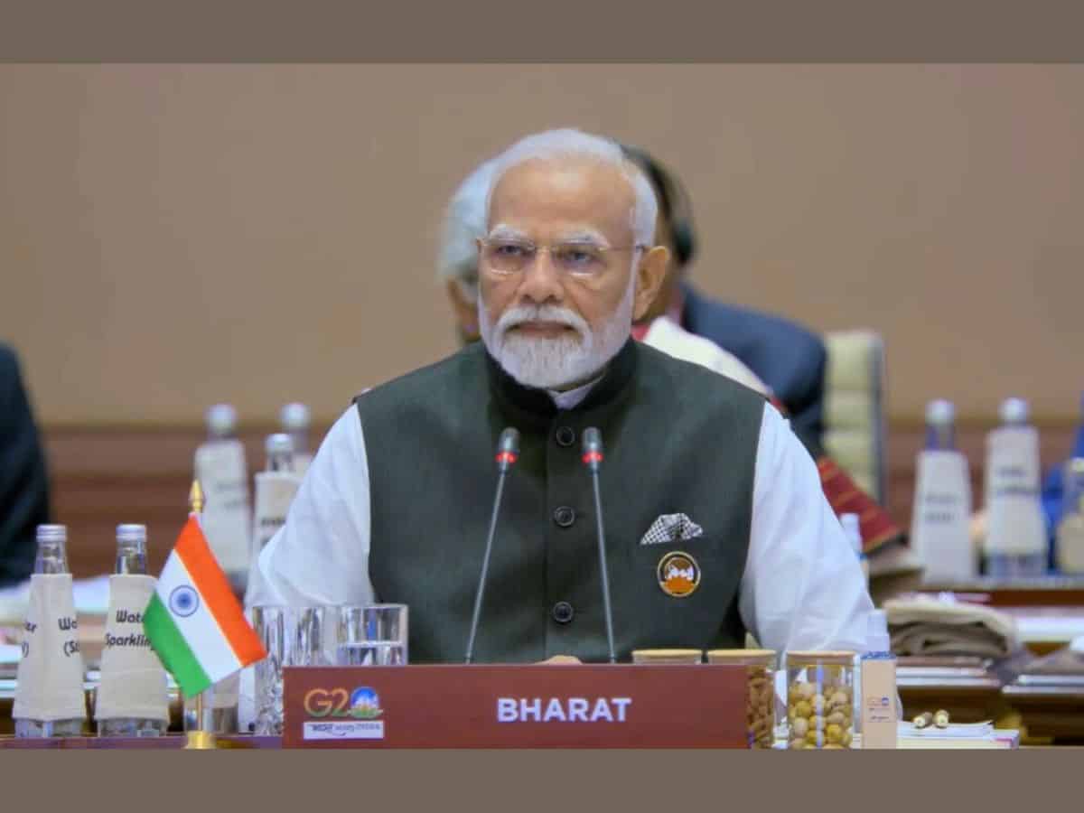 PM Modi opens G20 meeting saying 'Barat welcomes you'