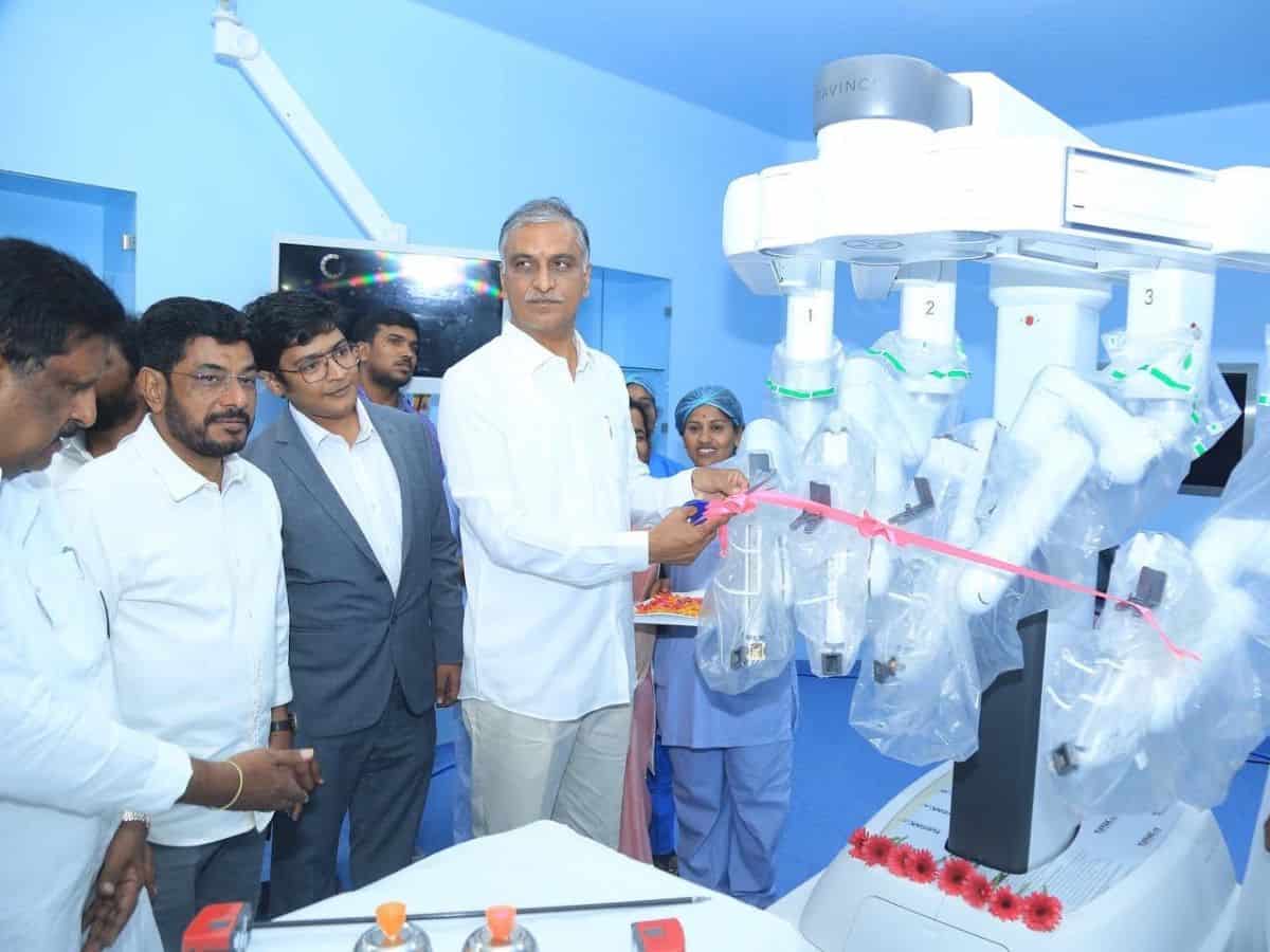 Hyderabad: Rs 34 cr worth Robotic Surgical System launched at MNL Cancer Hospital