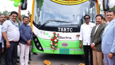 25 TSRTC electric metro luxury AC buses launched in Hyderabad