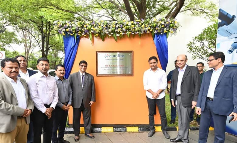 KTR inaugurates Eurofins' BioPharma Campus in Hyderabad
