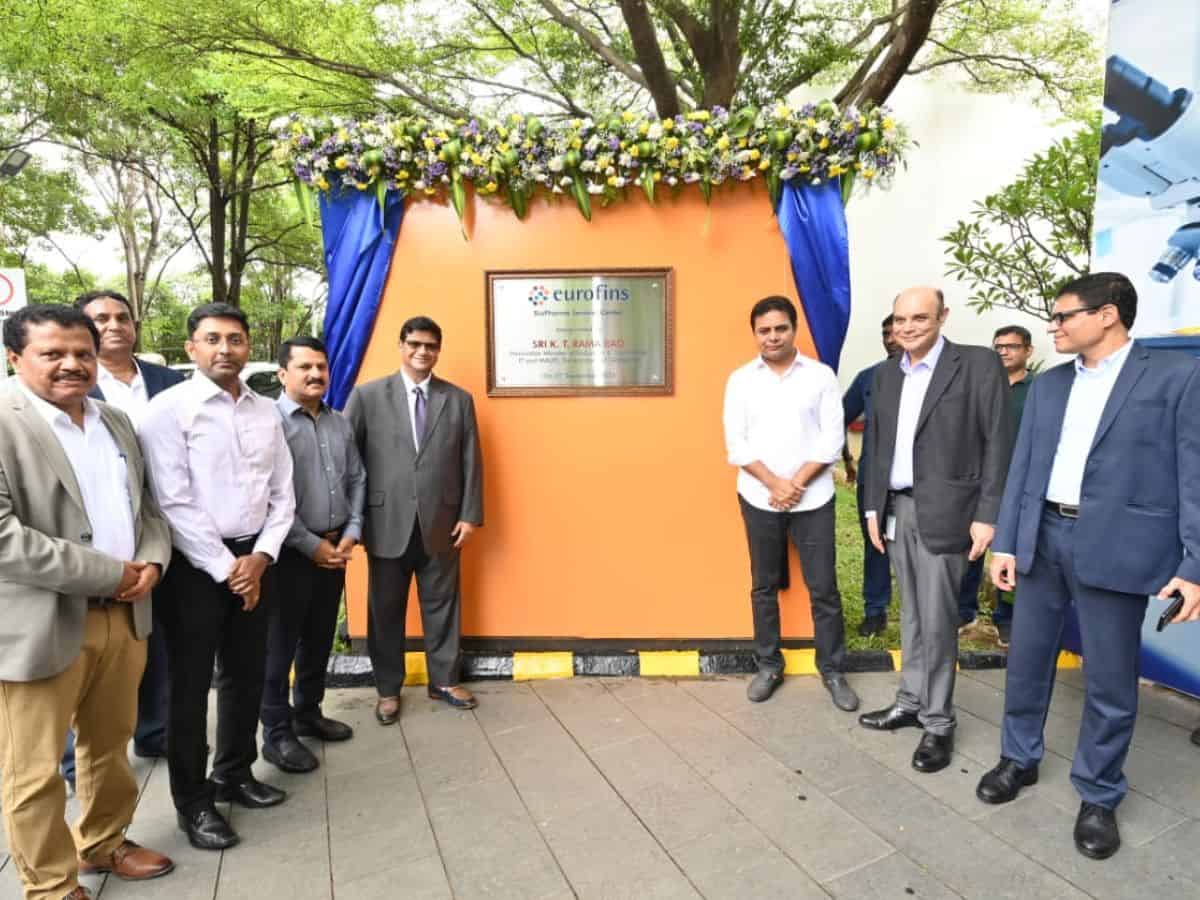 KTR inaugurates Eurofins' BioPharma Campus in Hyderabad