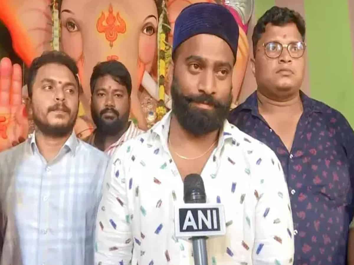 Muslim man installs Ganesh idol in Hyderabad