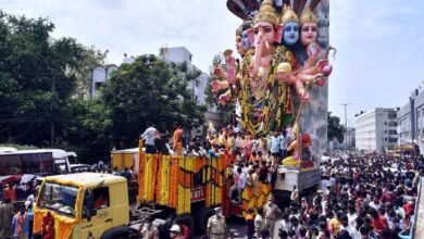 banks in Hyderabad, ganesh holiday in telangana