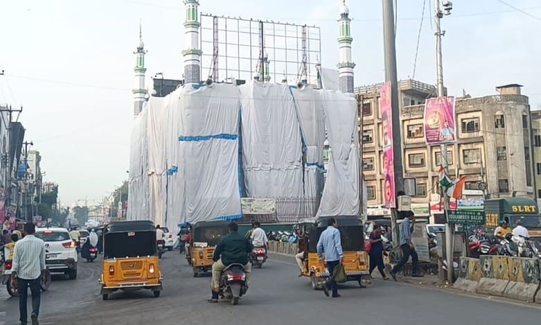 Ganesh procession in Hyderabad