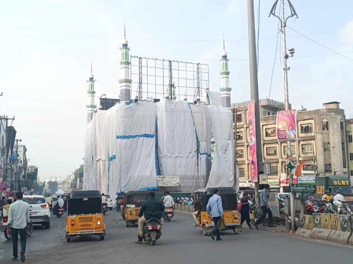 Ganesh procession in Hyderabad