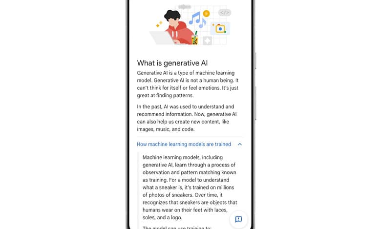 Google opens generative AI search experience to teens