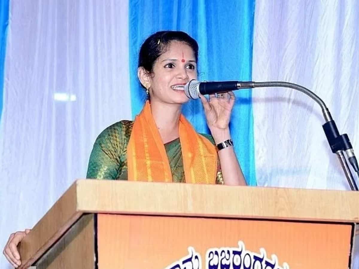 Hindutva activist, Chaitra Kundapura