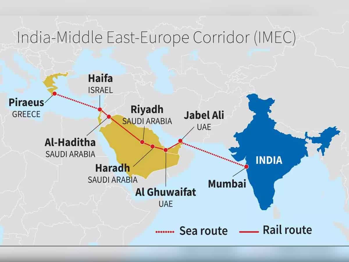 Israel, US to benefit most by India-Middle East-Europe Corridor