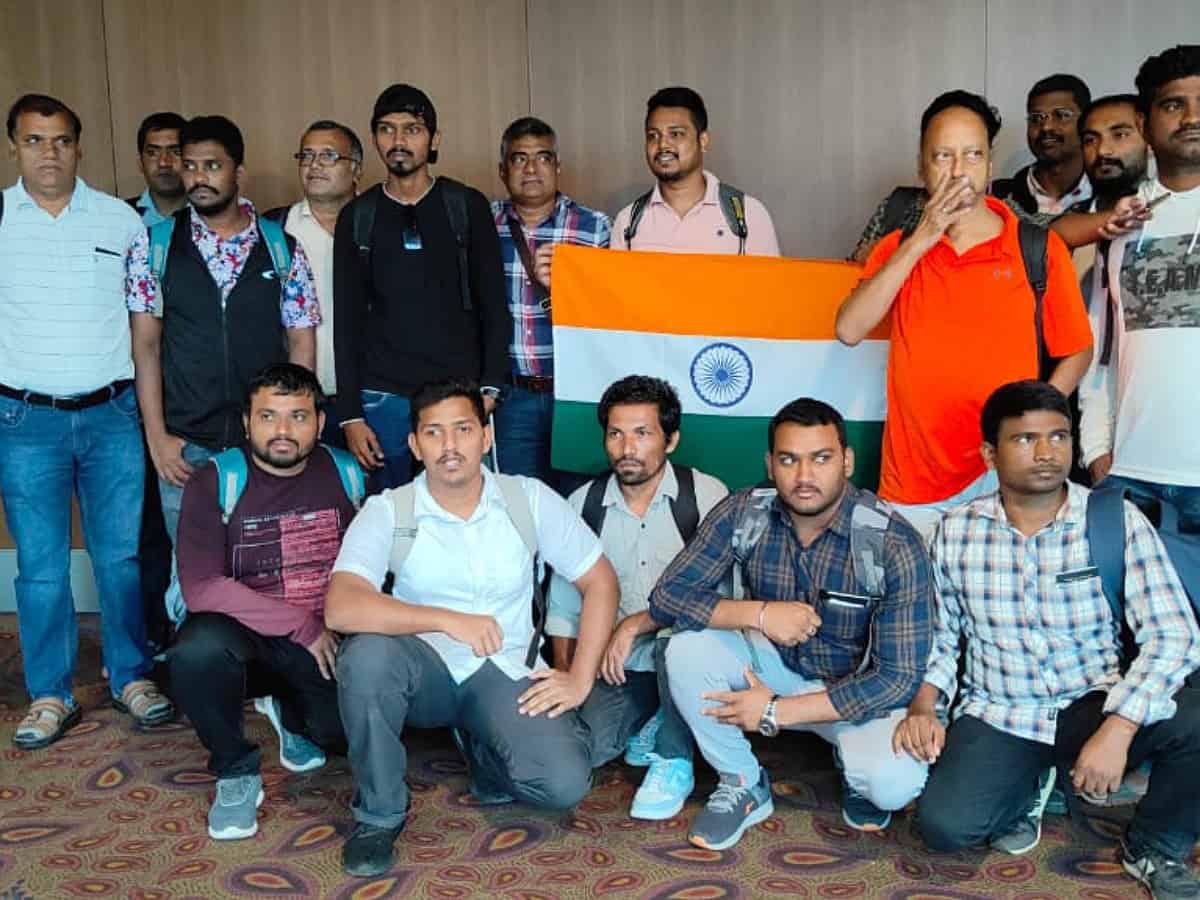 18 stranded Indian sailors brought back home from Yemen