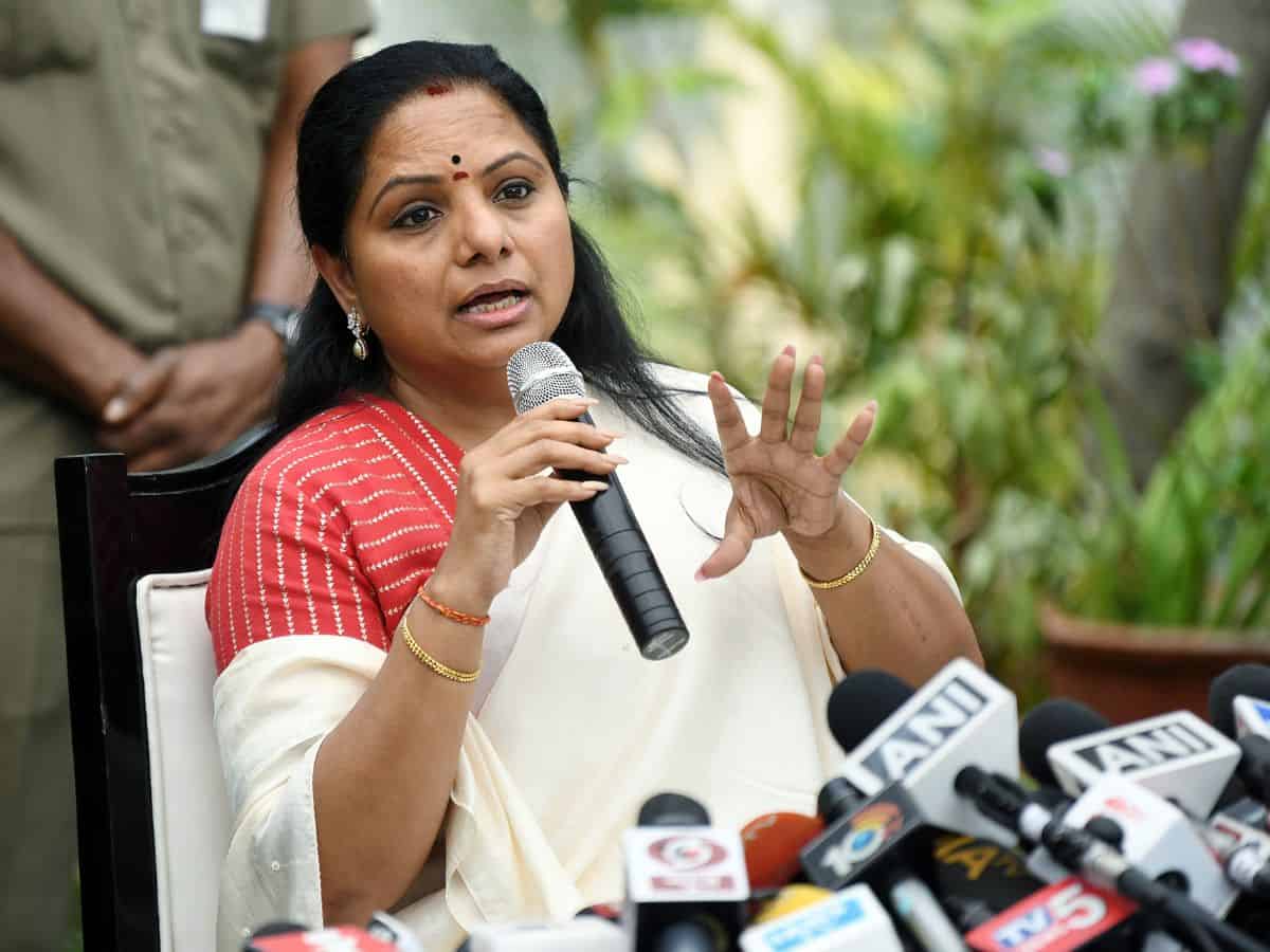 Congress has started showing its real colour: Kavitha on Bodhan clash