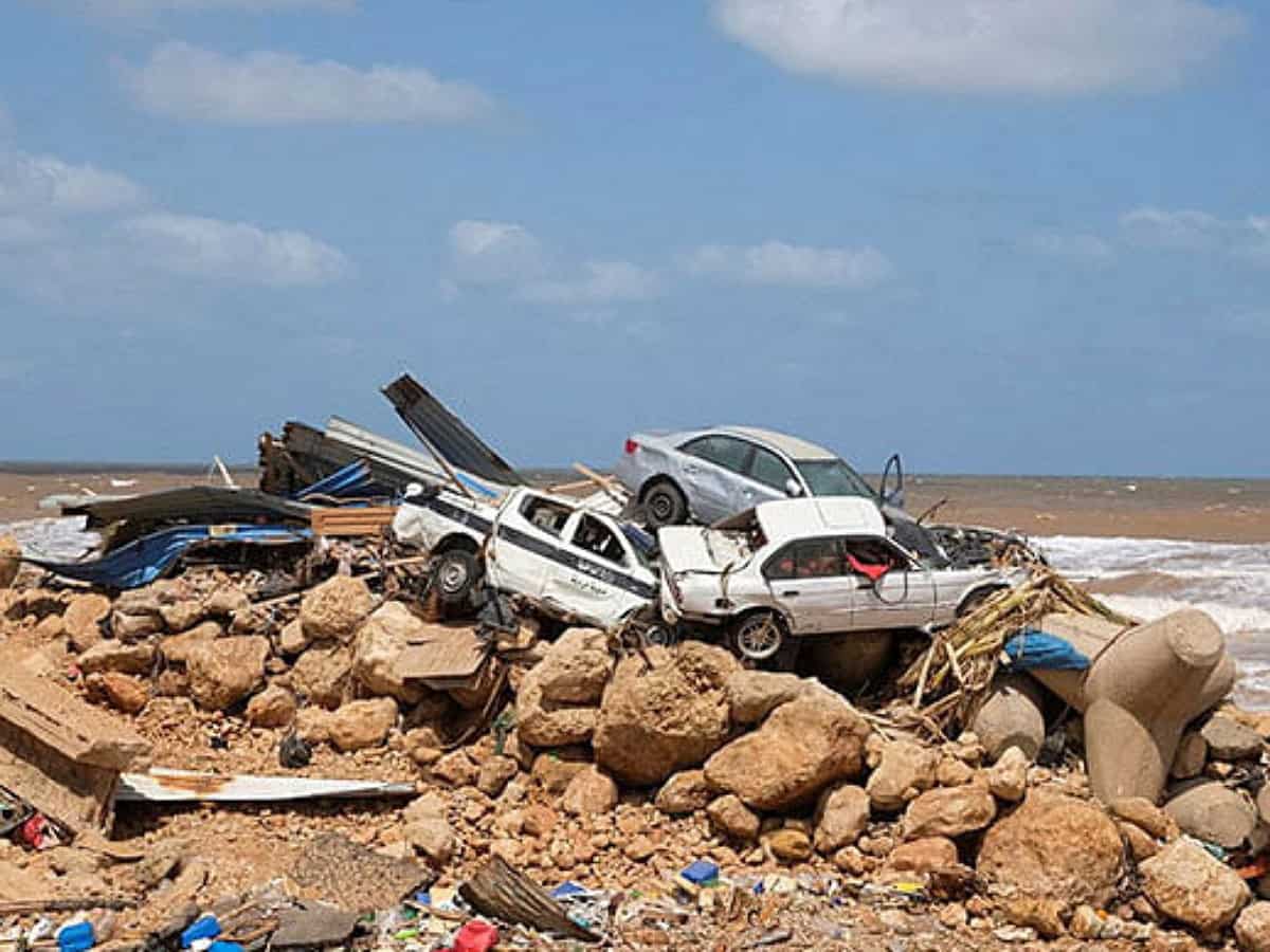Over 6000 killed after devastating floods wreak havoc in Libya 