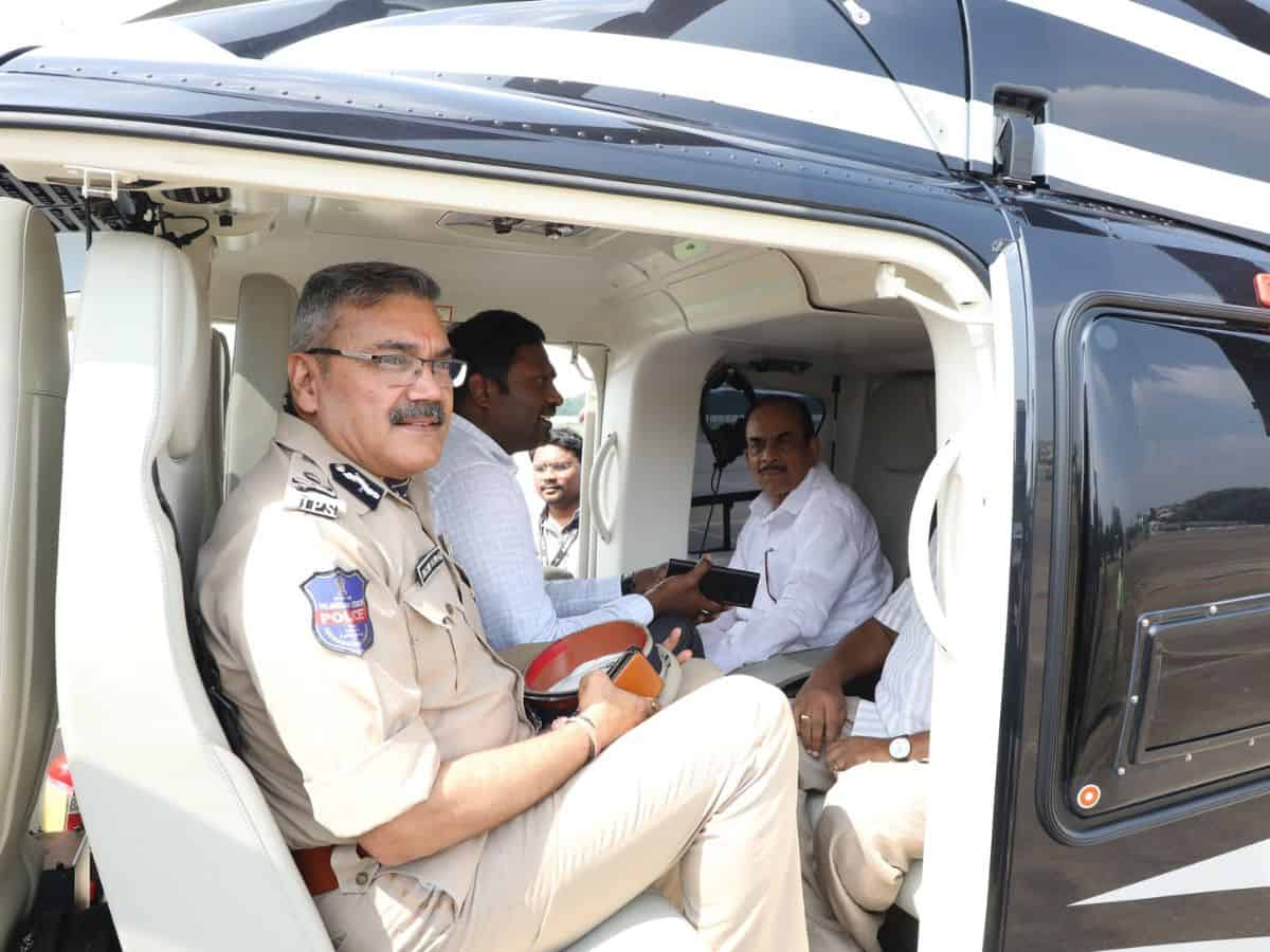 Hyderabad: Mahmood Ali inspects Ganesh immersion, takes aerial survey