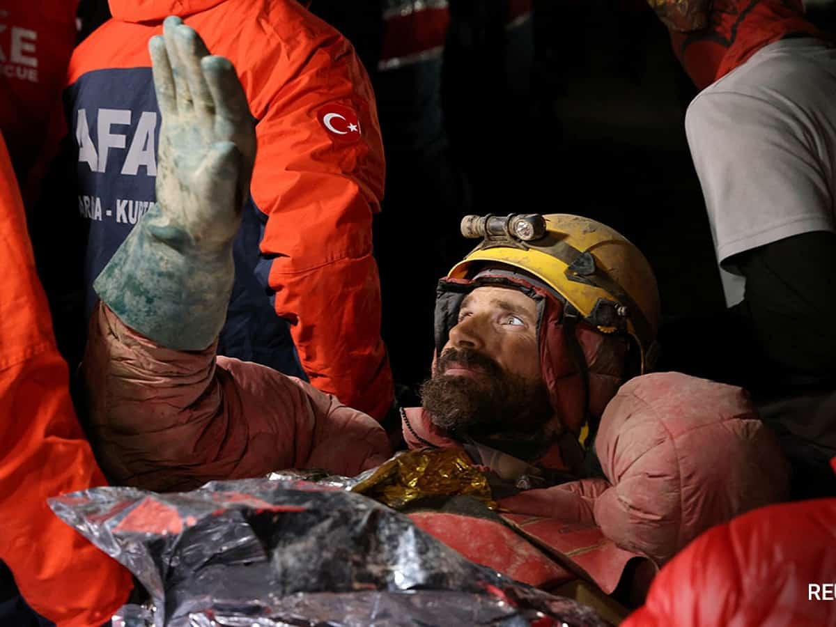 American explorer trapped over 3,300 feet deep in Turkey cave rescued