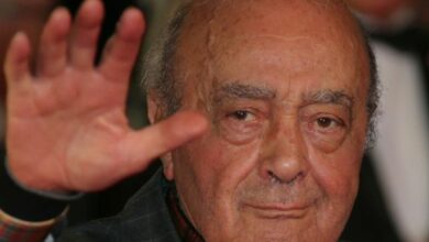 Billionaire Mohamed Al Fayed buried with son Dodi after London funeral