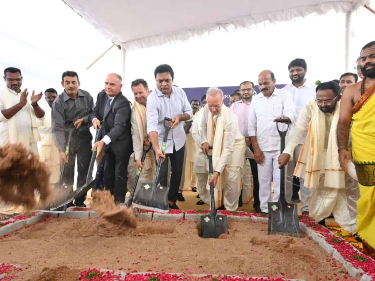 Monin holds ground-breaking ceremony