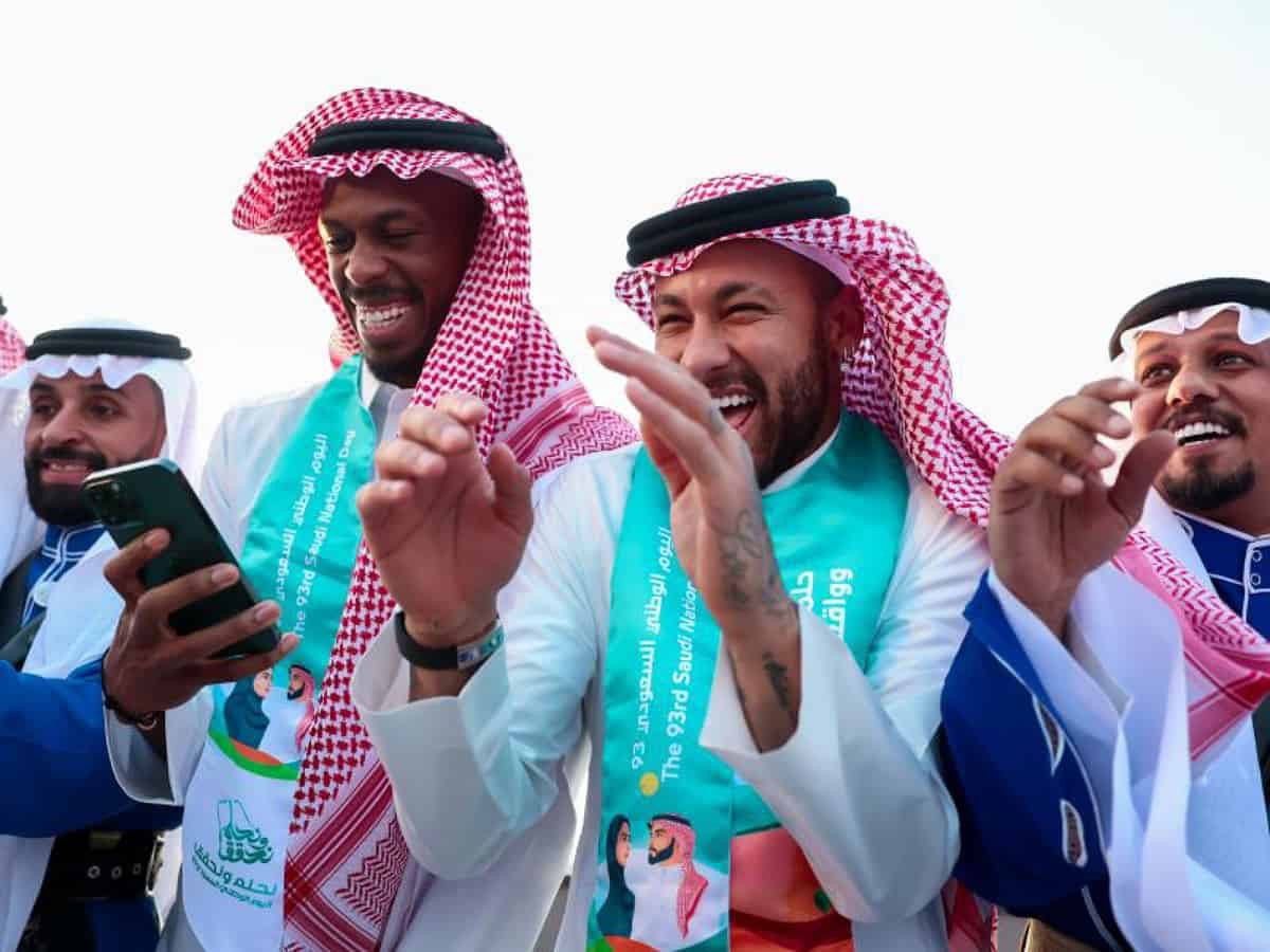 Saudi National Day: Neymar, Al-Hilal teammates performs Saudi dance; check glimpse here