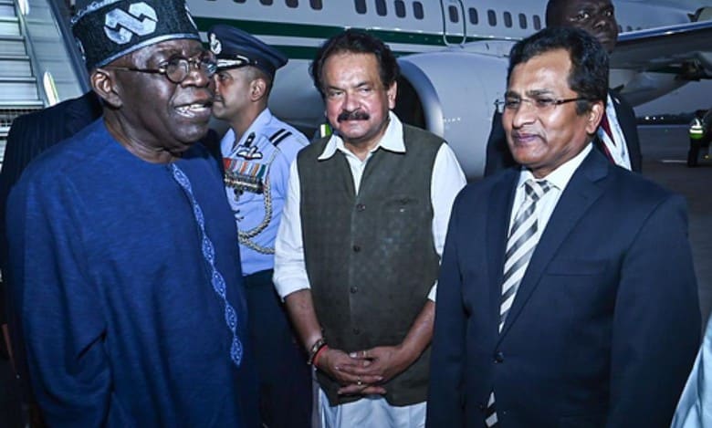 Nigerian President arrives for G20 Summit