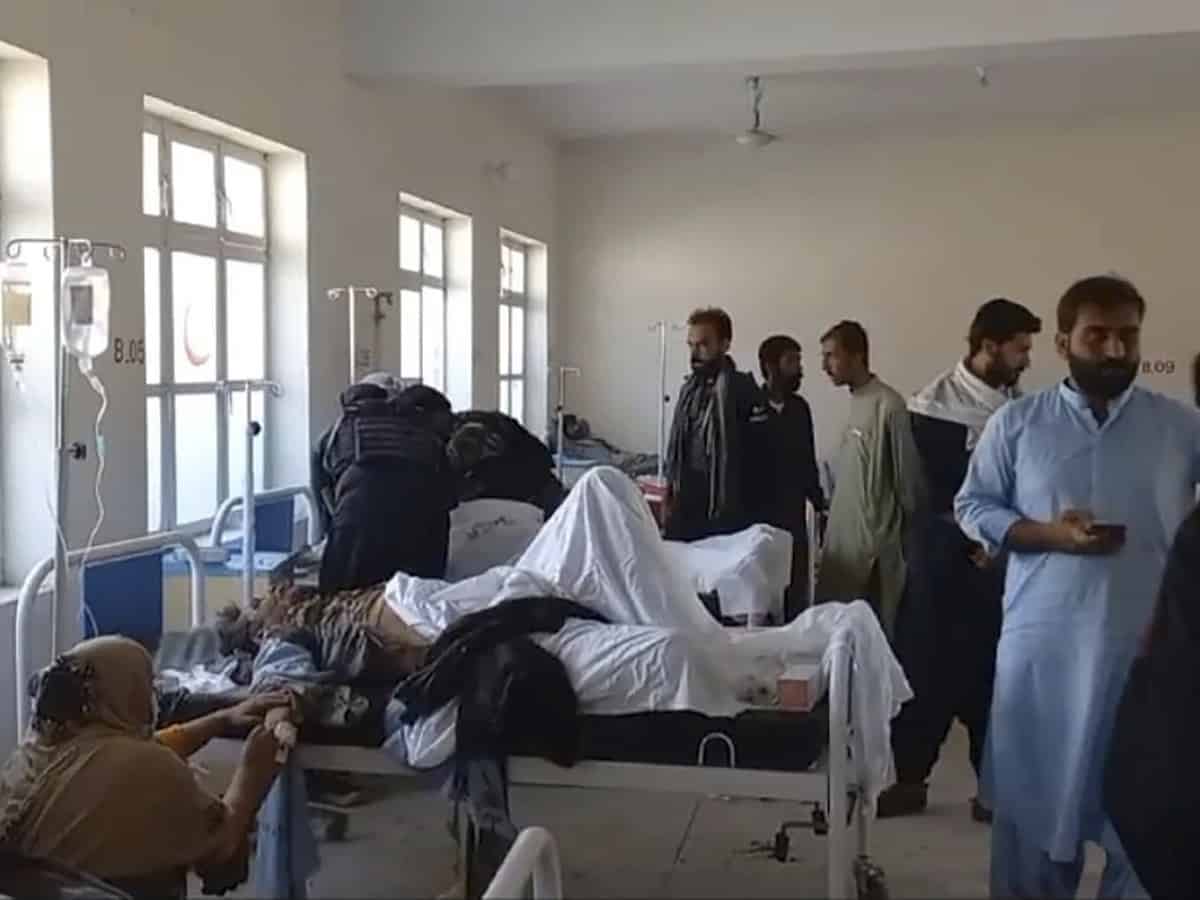 At least 52 killed in suicide blast in Pakistan's Balochistan