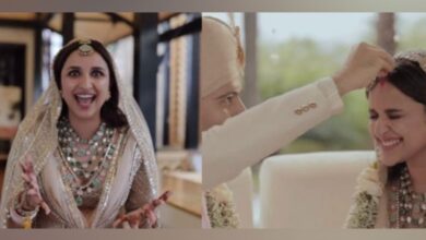 Parineeti Chopra screams her heart out after seeing baraat, don’t miss Raghav’s adorable reaction