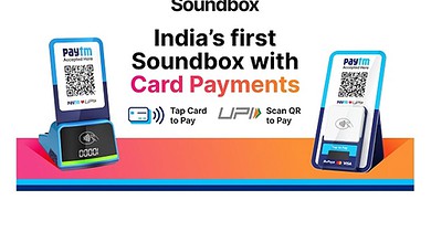 Paytm Card Soundbox, India’s 1st with card payments feature, launched