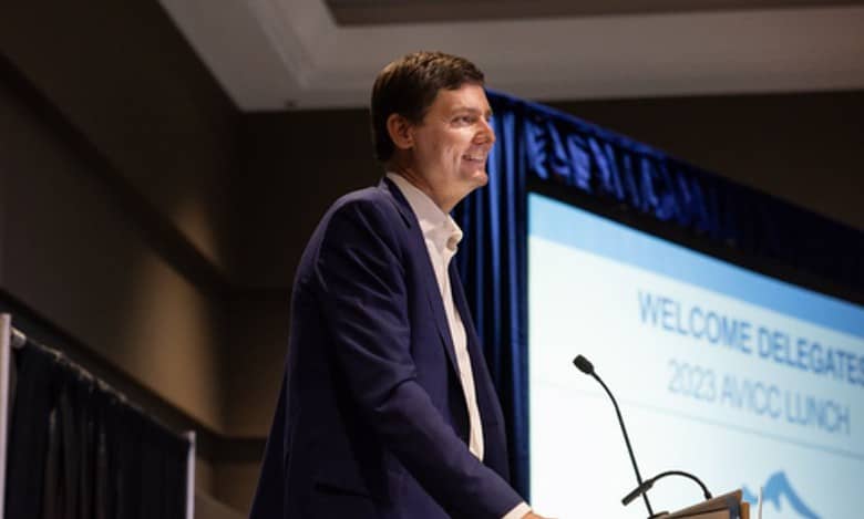 Premier of Canada's British Columbia province David Eby