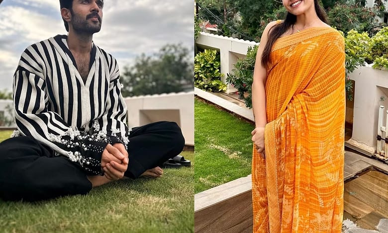 Rashmika's viral pics from Vijay Deverakonda's Hyd home, fans go gaga