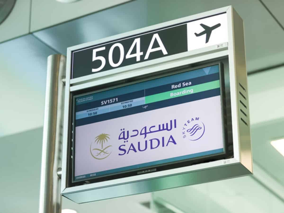 Red Sea Int’l Airport receives its first flight from Riyadh