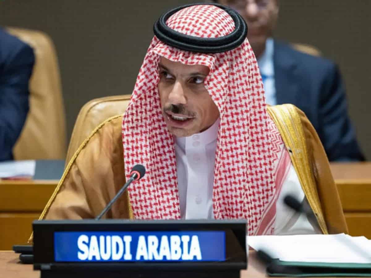 Saudi FM: Issue of Jammu and Kashmir represents urgent challenge to region's security, stability