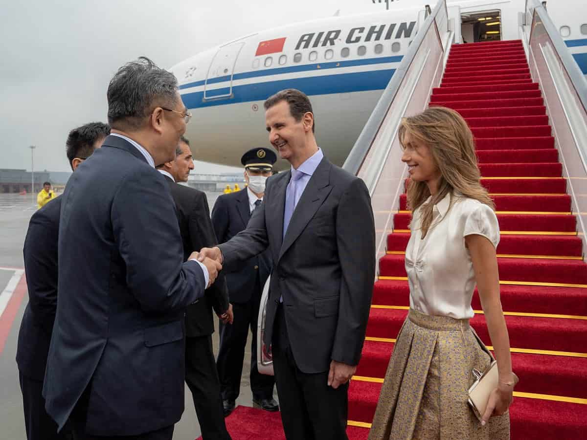Syrian President Assad arrives in China for first time since war