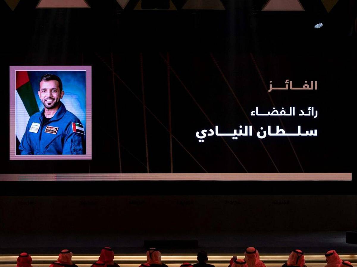 UAE astronaut Sultan Al Neyadi honoured as ‘Personality of the Year’