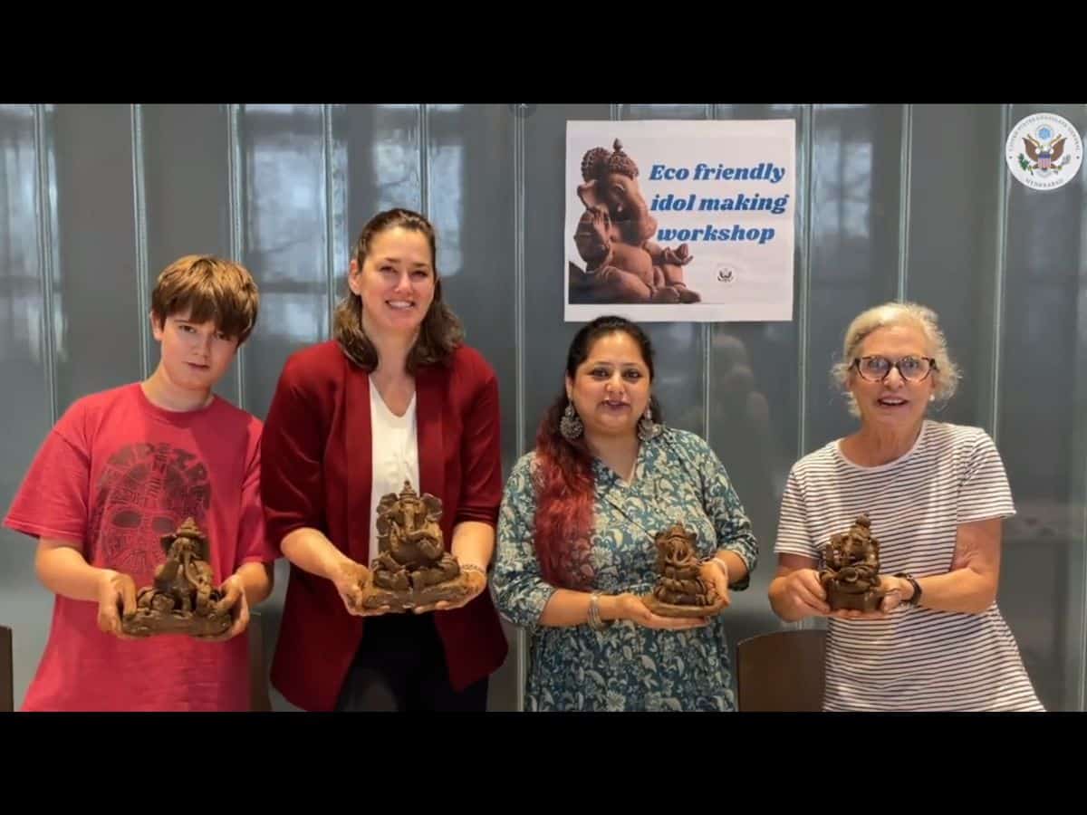 US Consulate in Hyderabad celebrates Ganesh Chaturthi