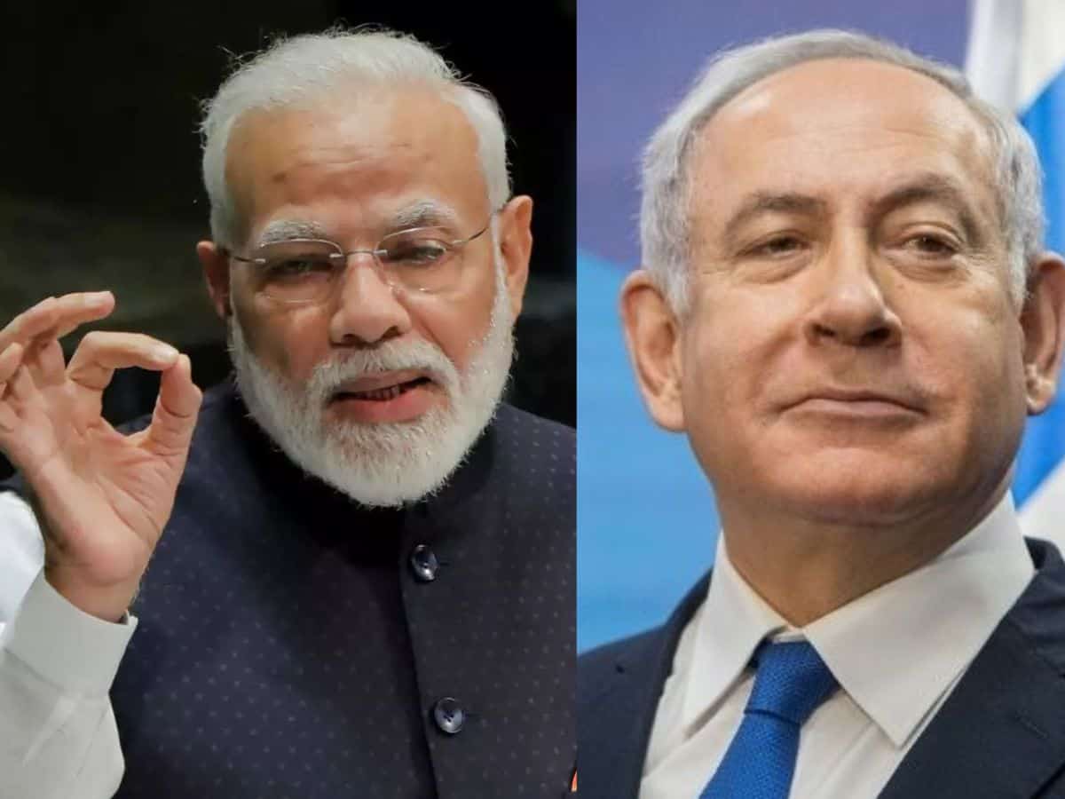 Modi talks with Netanyahu