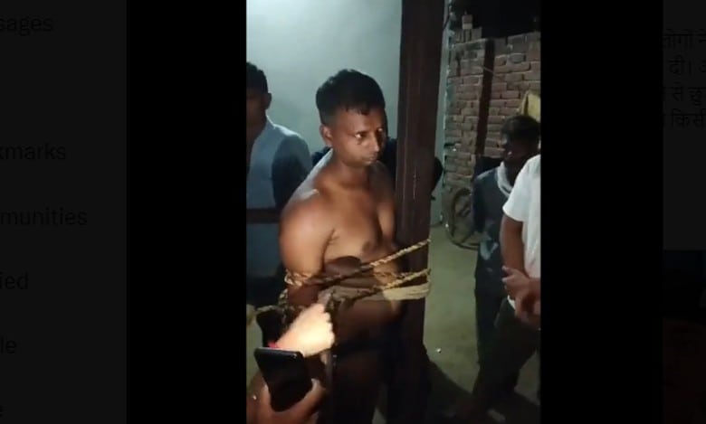 UP: Sub-inspector thrashed after being caught molesting woman, booked for rape