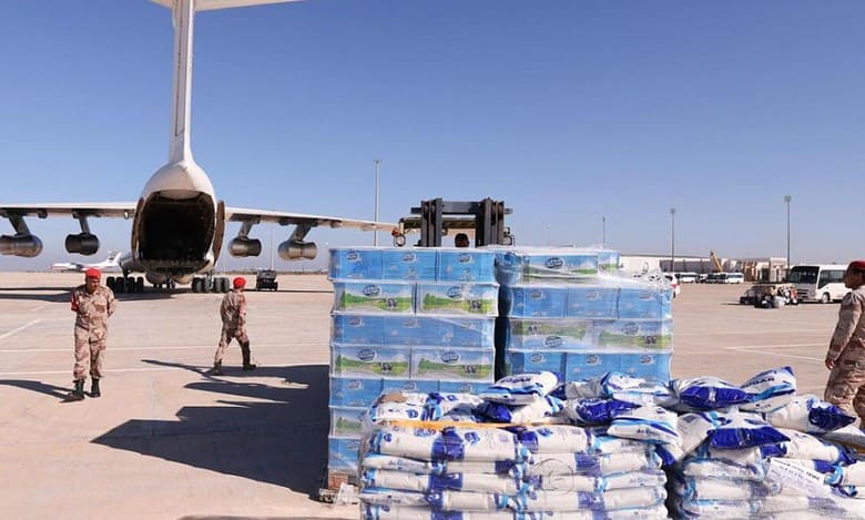 UAE provides 622 tonnes of humanitarian aid to Libya, benefiting 6,386 families