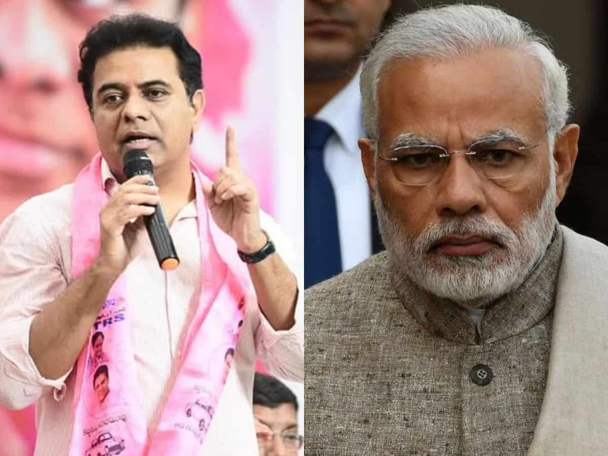 'Merely clicking pictures': KTR hits out at PM Modi's Swachh Bharat Mission