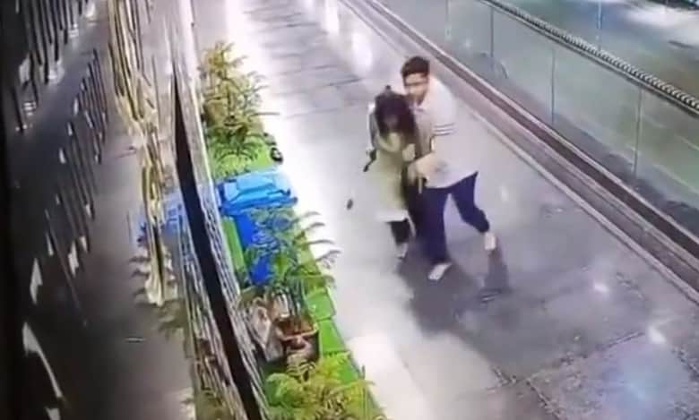 Caught on camera: Man assaults woman in Ahmedabad; booked