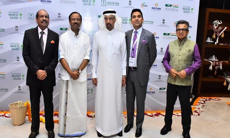 Muraleedharan attends reception of India-Saudi Investment Forum