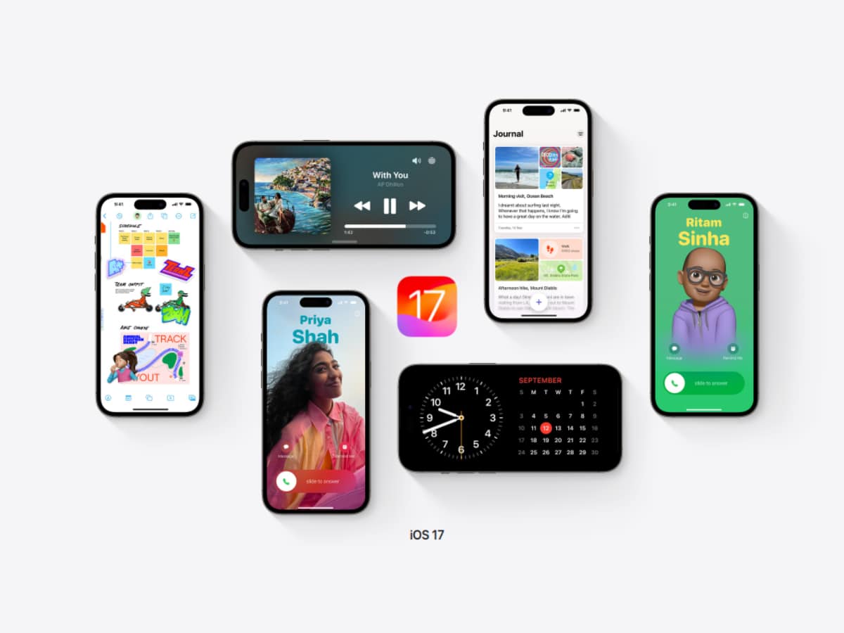 iOS 17 arrives with new features across Apple’s first-party apps