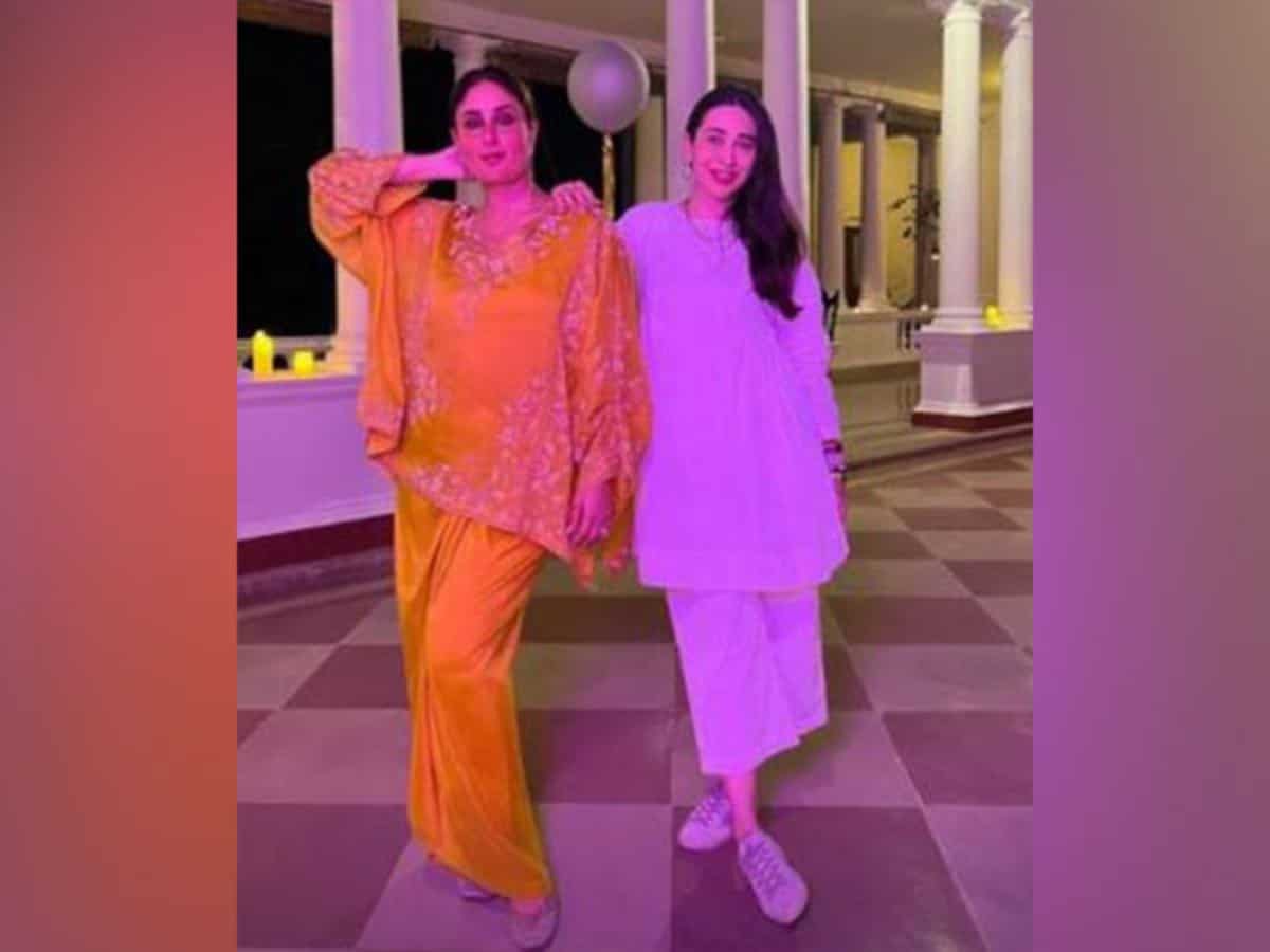 Karisma Kapoor wishes her 'lifeline' Kareena on birthday [Photos]