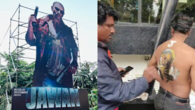 Jawan: Scenes outside Prasads theatre in Hyderabad [Watch]