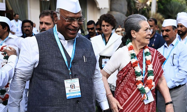 CWC in Hyderabad: Kharge slams BJP, says India’s secular image dented