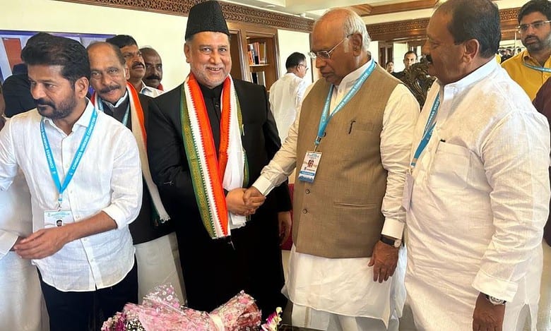 Hyderabad: Senior TDP leader Ali Masqati joins Congress
