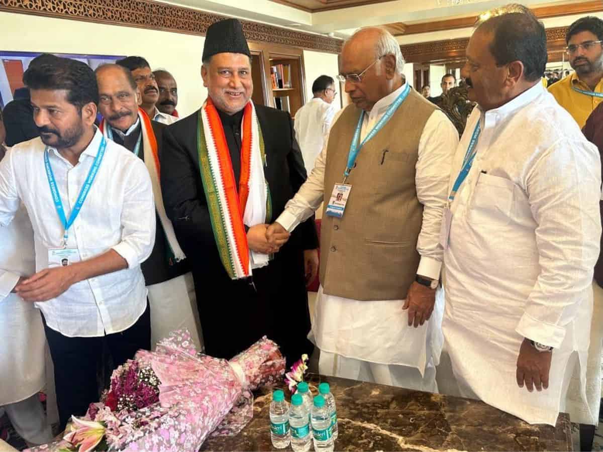 Hyderabad: Senior TDP leader Ali Masqati joins Congress