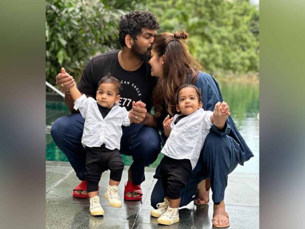 Nayanthara celebrates her twin boys Uyir, Ulag’s first birthday