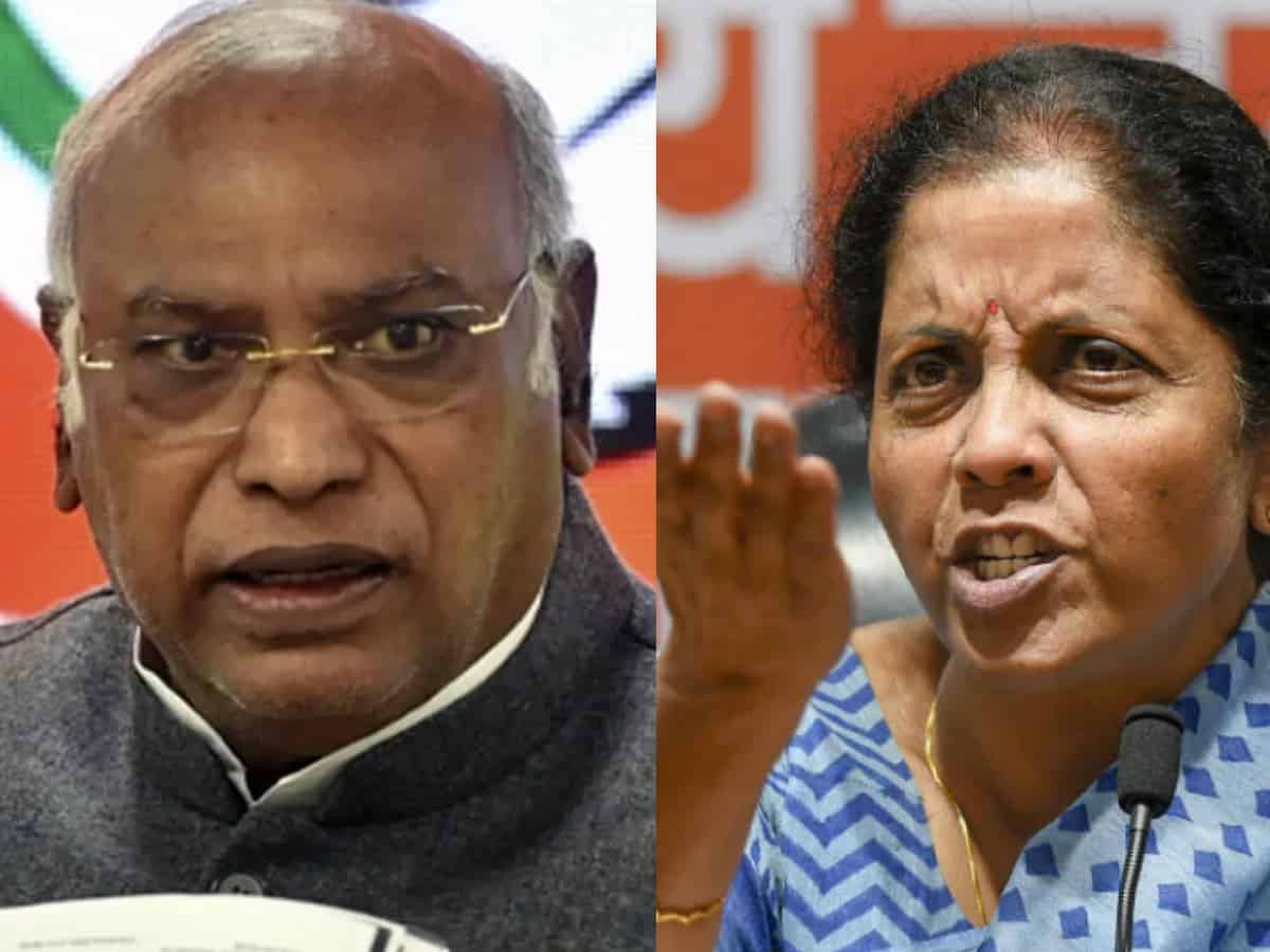 Nirmala Sitharaman Mallikarjun Kharge