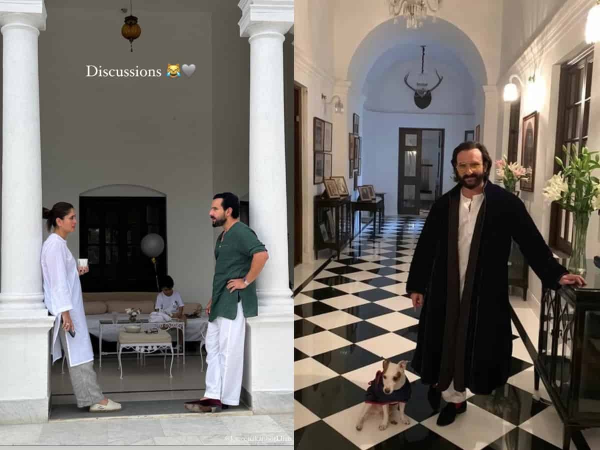 Latest photos of Saif Ali Khan's Rs 800cr Pataudi Palace