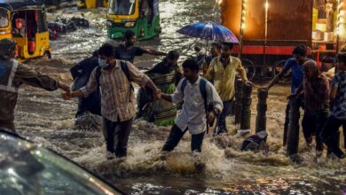 rainfall in Hyderabad