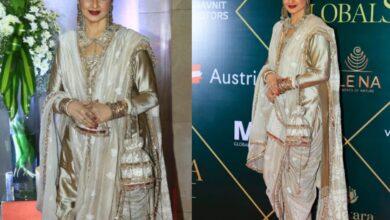 Rekha's Hyderabadi look wows internet again - Pics, videos